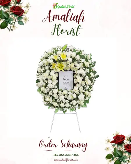 Krans Bunga Duka Sudirman Grand Ballroom Bandung